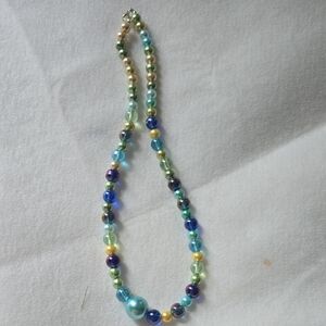 Elegant Multicolor Beaded Necklace